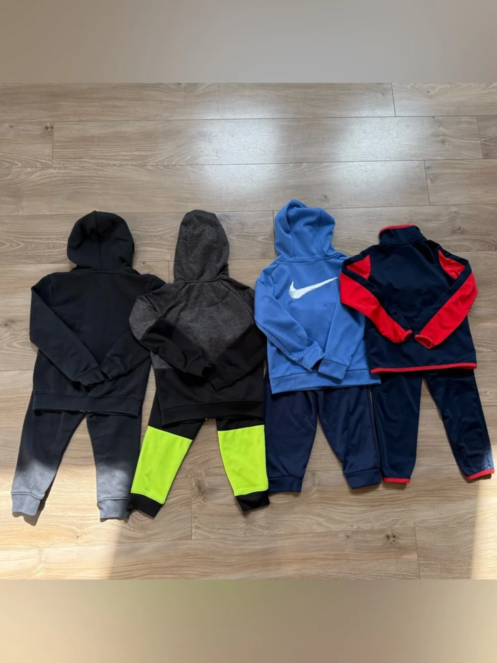 Nike Blue, Black & Gray Kids 4 track suits- 4T - Picture 2 of 11